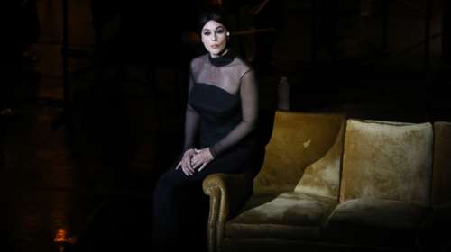 Μόνικα Μπελούτσι: Έλαμψε ως Μαρία Κάλλας στο Ηρώδειο - Λαμπερές παρουσίες στην παράσταση [Εικόνες - Βίντεο]