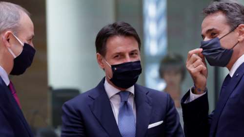 Θρίλερ στη Σύνοδο Κορυφής: Συνάντηση Μητσοτάκη, Μέρκελ, Μακρόν, Αναστασιάδη - Η Ελλάδα απορρίπτει το προσχέδιο συμφωνίας