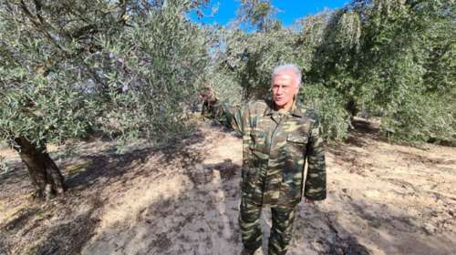 Ο Παναγιώτης Ψωμιάδης μπαίνει... στη &quot;Φάρμα&quot; και ποζάρει σε ελαιώνα [βίντεο]