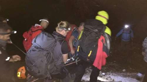 Καρέ-καρέ η επιχείρηση διάσωσης Ρώσου ορειβάτη στον Ολυμπο [εικόνες]