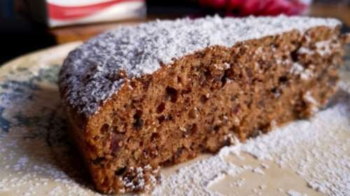 Συνταγή για τέλειο φθινοπωρινό κέικ με μπαχαρικά, φρούτα και σοκολάτα - Χωρίς μίξερ