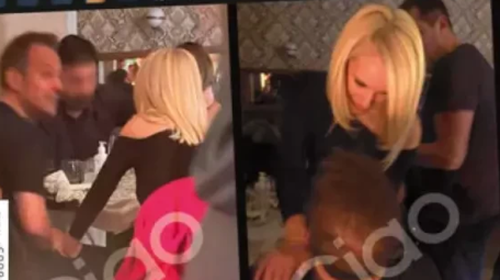 Ντέμης Νικολαΐδης - Κατερίνα Παναγοπούλου: Κοινή έξοδος στο Ψυχικό για τον ποδοσφαιριστή και την παρουσιάστρια