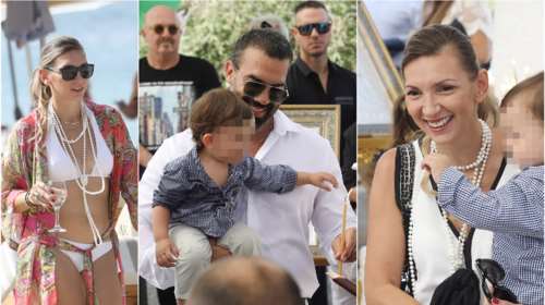 Η beach party βάφτιση του γιου της Φανής Χαλκιά: Με πέρλες, chanel και λευκό μπικίνι...