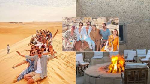 Το πολύ λιτό safari look της δισεκατομμυριούχου Νίνα Φλορ: Για σαφάρι στην Αίγυπτο με το χρώμα της άμμου