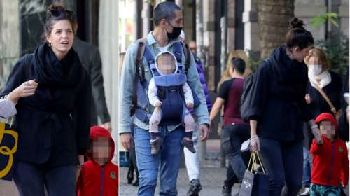 Σωτήρης Κοντιζάς: Η σπάνια εμφάνιση με την όμορφη σύζυγό του, Δέσποινα και τα παιδιά τους