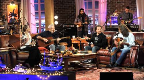 Θεοφάνεια με Μουσικό Κουτί και Βασίλη Καζούλη, Στάθη Δρογώση, Μιρέλα Πάχου