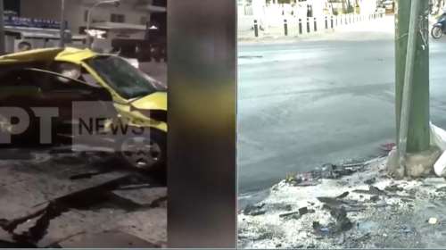 Βίντεο ντοκουμέντο από το θανατηφόρο τροχαίο στο Περιστέρι: Νεκρός ο οδηγός ταξί, βαριά τραυματισμένη η 22χρονη