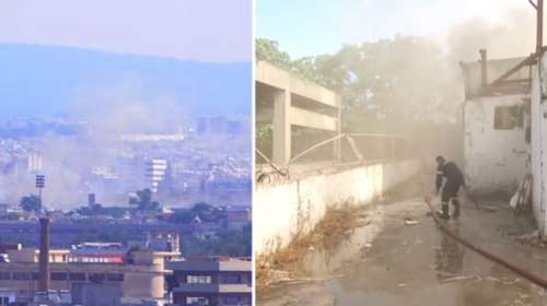 Φωτιά στον Ελαιώνα - Ξεκίνησε από κοντέινερ στη δομή μεταναστών - Διασωληνώθηκε 12χρονος με αναπνευστικά προβλήματα