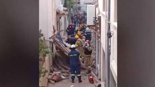 Τραγωδία στη Σάμο: Αυτό είναι το σοκάκι όπου τα δύο παιδιά βρήκαν τον θάνατο από τον σεισμό [Βίντεο]