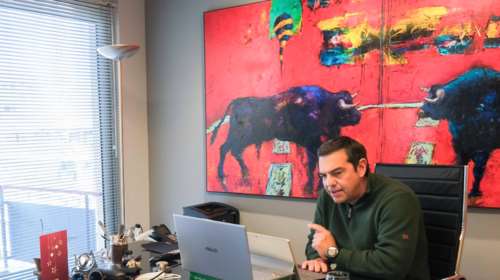 Ο Τσίπρας παρουσιάζει το πρόγραμμα ΣΥΡΙΖΑ για το &quot;νέο ΕΣΥ&quot; - Συντονιστής ο δημοσιογράφος Μιχάλης Κεφαλογιάννης