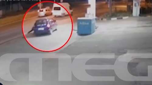 Θεσσαλονίκη: Υπάλληλος βενζινάδικου κρεμάστηκε από την πόρτα ΙΧ που έφυγε χωρίς να πληρώσει [βίντεο]