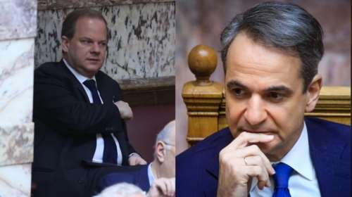 Τα παραλειπόμενα της Βουλής: Η μοναξιά του Καραμανλή, η περισυλλογή του Μητσοτάκη και το &quot;πηγαδάκι&quot; Σαμαρά - Δένδια [εικόνες]