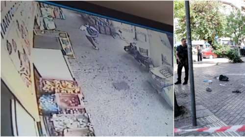 Βίντεο ντοκουμέντο: Η στιγμή που ο δράστης τρέχει να ξεφύγει μετά τους πυροβολισμούς στην πλατεία Βάθη