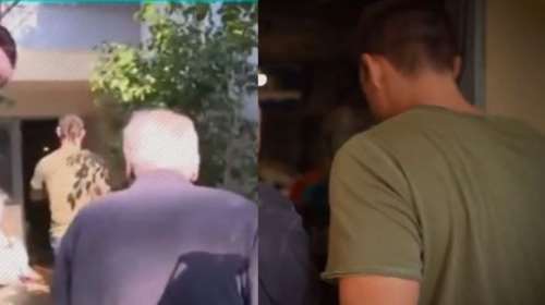 Βόλος: Η στιγμή που ο Κασσελάκης λέει ότι θα μπει σε σπίτι χωρίς κάμερες αλλά... τον ακολουθεί ο δικός του κάμεραμαν