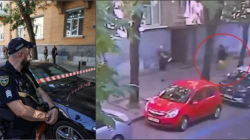 Βίντεο από τη στιγμή που "γάζωσαν" τον πρώην πρόεδρο της βουλής της Ουκρανίας: Ανθρωποκυνηγητό για τον "κούριερ"-δολοφόνο