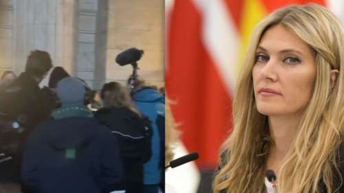 Χαμός στο δικαστήριο των Βρυξελλών για την Εύα Καϊλή - Κρίνεται η προφυλάκισή της [βίντεο]