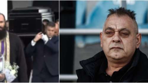 Τελευταίο αντίο στον Χρήστο Γιαλιά, που δολοφονήθηκε στη Μάνδρα - Παρούσα στην κηδεία η πρώην σύντροφός του [βίντεο]