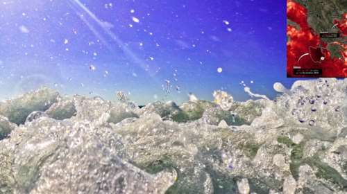 &quot;Έβρασαν&quot; και οι θάλασσες από τον καύσωνα διαρκείας - Πάνω από 30 βαθμούς η θερμοκρασία στο Ιόνιο [χάρτες]