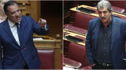 Άγριος καβγάς Γεωργιάδη - Πολάκη στη Βουλή: "Σε μένα δεν μπορείς να κάνεις αυτά που έκανες στην Συρεγγέλα - Φύγε, ουστ"