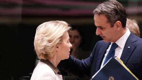 Ο Μητσοτάκης με Φον ντερ Λάιεν στα σύνορα του Έβρου - Η Ελλάδα περιμένει κάτι περισσότερο από λόγια στήριξης