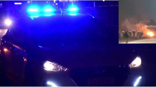 Επεισόδια με Ρομά σε Μέγαρα και Θήβα - Φωτιές, οδοφράγματα και κρότου λάμψης στη Θεσσαλονίκη [βίντεο]