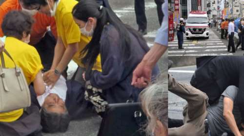 Σε κρίσιμη κατάσταση ο πρώην πρωθυπουργός της Ιαπωνίας Σίνζο Άμπε - Τον πυροβόλησαν πισώπλατα εν ψυχρώ [εικόνες - βίντεο]