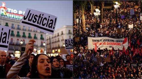 Ποτάμι οργής στη Βαλένθια: Χιλιάδες διαδηλωτές έκαναν πορεία για να καταγγείλουν τη διαχείριση των πλημμυρών - Φώναζαν &quot;Δολοφόνοι&quot;