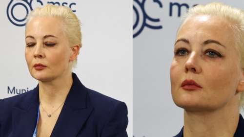 Συγκλονιστική εμφάνιση της συζύγου του Ναβάλνι αμέσως μετά τον θάνατό του: Την χειροκροτούσαν όρθιοι - &quot;Ο Πούτιν θα πληρώσει&quot;