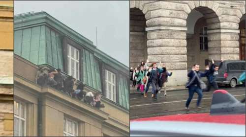 Τουλάχιστον 15 νεκροί και πολλοί τραυματίες στην Πράγα - Επίθεση ενόπλου στο Πανεπιστήμιο - Φοιτητές "κρέμονται" από περβάζι για να σωθούν