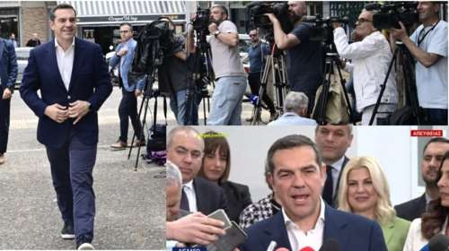 Ο Παπαδημούλης τώρα... δικαιώνεται: Πρώτη εμφάνιση Τσίπρα με την &quot;ομάδα κρούσης&quot; για τις κάλπες του Ιουνίου