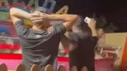 Ρόδος: Λουκέτο στο λούνα παρκ που βρέθηκαν στο κενό από το &quot;ταψί&quot; 4 νεαροί - &quot;Ηταν πολύ τυχεροί που έπεσαν από μικρό ύψος&quot;