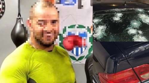 Μαφιόζικη επίθεση στα Άνω Λιόσια: &quot;Γάζωσαν&quot; θωρακισμένη Mercedes με καλάσνικοφ - Στόχος ο γνωστός στις Αρχές &quot;Μπόντι Μπίλντερ&quot; [εικόνες]