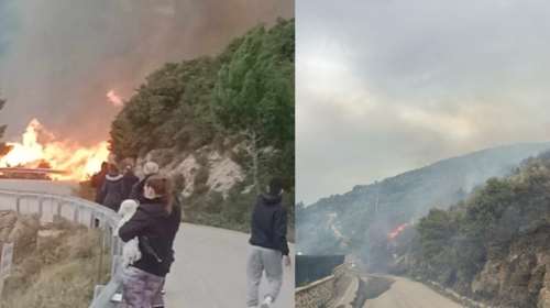 Σε ύφεση η μεγάλη φωτιά στη Λευκάδα: Δεν υπάρχει ενεργό μέτωπο - Μάχη με τις διάσπαρτες εστίες