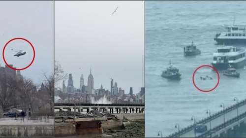 Αποκαλυπτικό βίντεο με τη συντριβή του ελικοπτέρου στη Ν.Υόρκη: Πώς σκοτώθηκε η οικογένεια του μεγαλοστελέχους της Siemens