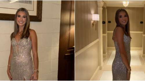 Απαστράπτουσα η εγγονή του Ντόναλντ Τραμπ στη δεξίωση της ορκωμοσίας του - Το look της 18χρονης Κάι στον εναρκτήριο χορό