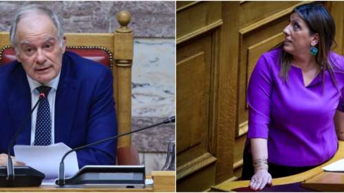 Σκληρή κόντρα Κωνσταντοπούλου-Τασούλα για τον αστυνομικό της Βουλής: &quot;Τον καλύπτετε βρόμικα&quot; - &quot;Βρόμικη είναι η συμπεριφορά σας&quot;