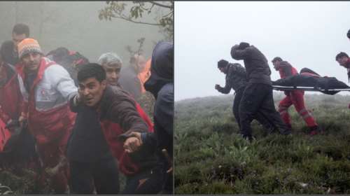 Θάνατος Ραΐσι στο Ιράν: Η συγκλονιστική στιγμή που οι διασώστες ανασύρουν τις σορούς από τα συντρίμμια του ελικοπτέρου