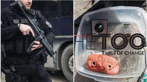 Έβαλαν ενεργή βόμβα σε τάπερ έξω από την έδρα των ΜΑΤ στου Ζωγράφου - Εξουδετερώθηκε μετά από τηλεφώνημα