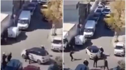 Κινηματογραφική καταδίωξη στο κέντρο της Αθήνας: ΙΧ εμβόλισε μηχανή της ΔΙΑΣ, οι αστυνομικοί πυροβόλησαν τα ελαστικά