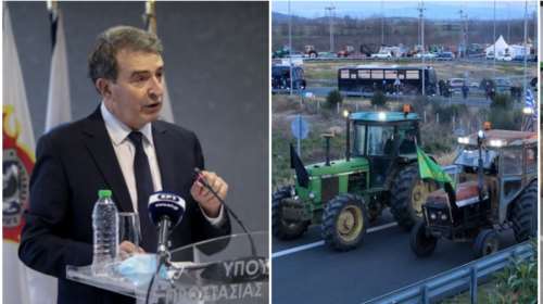 Χρυσοχοΐδης: &quot;Όχι&quot; για τα τρακτέρ στην Αθήνα – Αποφασισμένοι οι αγρότες να τα κατεβάσουν παρά το &quot;μπλόκο&quot;