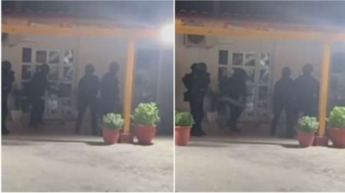 Βίντεο  -ντοκουμέντο: Πάνοπλοι αστυνομικοί σπάνε την πόρτα σε κρυσφύγετο της επικίνδυνης σπείρας που ρήμαζε σπίτια