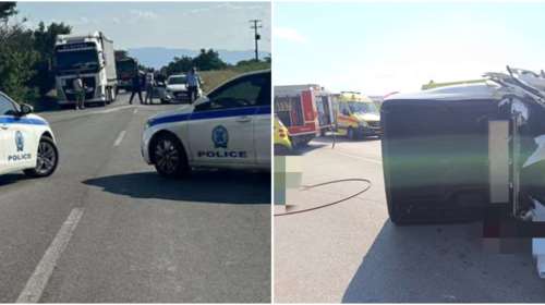 Οικογενειακή τραγωδία στη Θεσσαλονίκη: Σκοτώθηκαν σε τροχαίο 44χρονος πατέρας και ο 13χρονος γιος του [εικόνες - βίντεο]