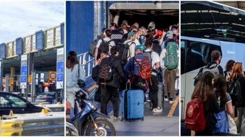 Πάσχα: Συνεχίζεται με εμπόδια η μεγάλη έξοδος - Ουρές στην εθνική - Πληρότητες 100% σε λιμάνια, αεροδρόμια και ΚΤΕΛ