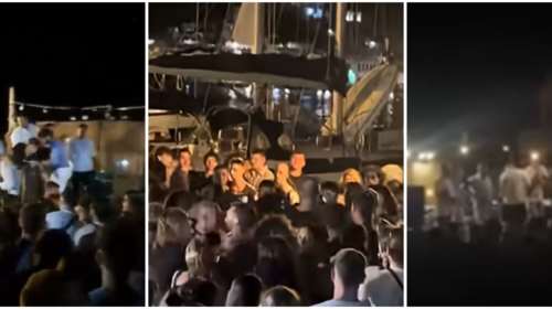 Αμοργός: Ένταση σε πανηγύρι - &quot;Λευτεριά στην Παλαιστίνη&quot; φώναζαν νεαροί - Διακόπηκε η εκδήλωση [βίντεο]