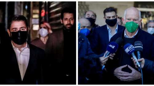 ΚΙΝΑΛ: Με αέρα 9 μονάδων ο Ανδρουλάκης στον β&#39; γύρο απέναντι στον Παπανδρέου - Ρεκόρ συμμετοχής στις εκλογές