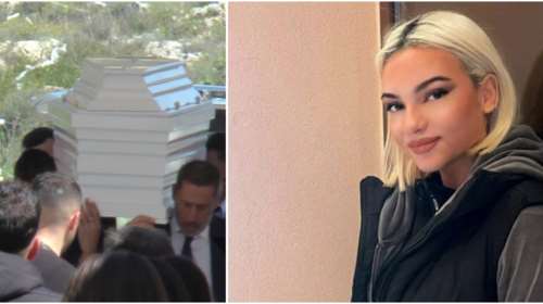 Κηδεία 22χρονης Πέννυς: Σπαραγμός με μπομπονιέρες, λευκά τριαντάφυλλα και το &quot;Σήμερα γάμος γίνεται&quot; [βίντεο]