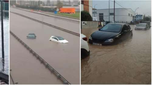 Απίστευτες εικόνες από πλημμύρες και στη Βαρκελώνη: Βούλιαξε στο νερό το αεροδρόμιο, λίμνες έγιναν οι αυτοκινητόδρομοι