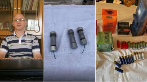 Το απίστευτο οπλοστάσιο του 61χρονου &quot;ψεκασμένου&quot; που έβαλε βόμβα στην Τεκτονική Στοά [εικόνες]