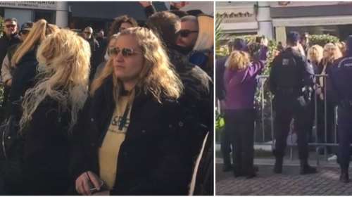 Μεσολόγγι: Φρούριο τα δικαστήρια για την απολογία του κρεοπώλη - &quot;Πού είναι ο Μπάμπης;&quot;, φωνάζει ο κόσμος