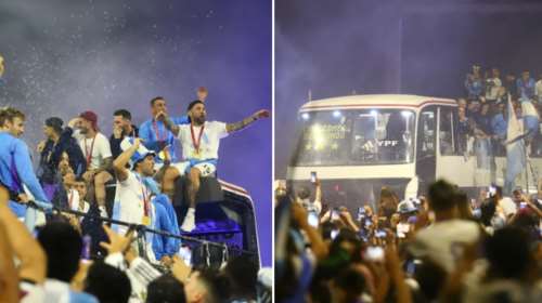 Μουντιάλ 2022: Η Αργεντινή υποδέχθηκε τους θριαμβευτές του Κατάρ - Πανικός στο Μπουένος Άιρες